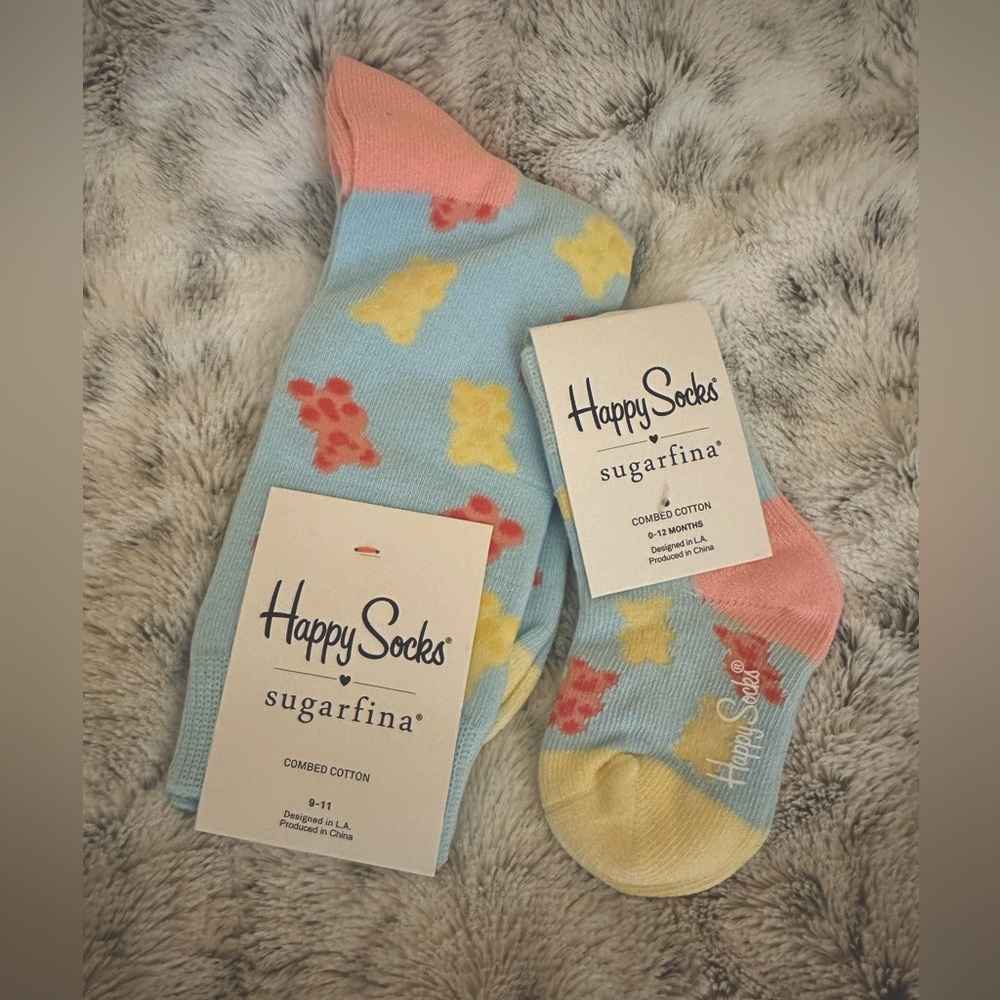 HAPPY SOCKS SUGARFINA COMBED COTTON GUMMY BEAR SOCKS - Set